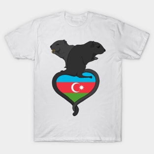 Gerbil Azerbaijan (dark) T-Shirt